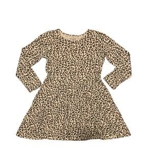 Children’s Place Girls Leopard Print Dress Long Sleeve Size Large (10-12)